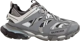 Balenciaga: Белые кроссовки  Track