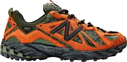 New Balance: Оранжевые кроссовки 