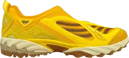 New Balance: Жёлтые кроссовки 
