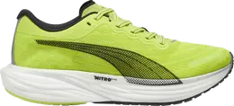 PUMA: Зелёные кроссовки  Deviate Nitro