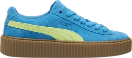 PUMA: Голубые кроссовки 