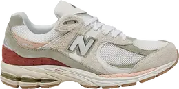 New Balance: Бежевые кроссовки  2002R