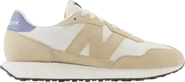 New Balance: Голубые кроссовки  237