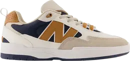 New Balance: Бежевые кроссовки 