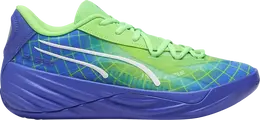 PUMA: Зелёные кроссовки 