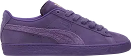 PUMA: Фиолетовые кроссовки  Suede