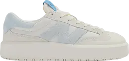 New Balance: Бежевые кроссовки 