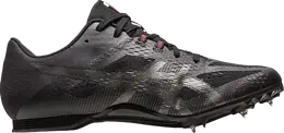 Asics: Чёрные кроссовки 