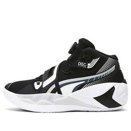 PUMA: Чёрные кроссовки  Disc Rebirth