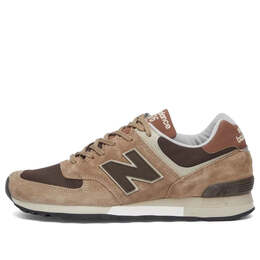 New Balance: Коричневые кроссовки  576