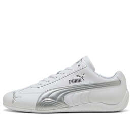 PUMA: Белые кроссовки  Speedcat