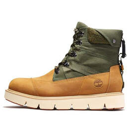 Timberland: Зелёные кроссовки 