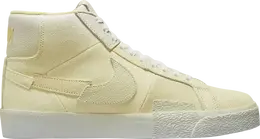 Nike: Жёлтые кроссовки  Blazer Mid Premium