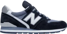 New Balance: Тёмные кроссовки  996