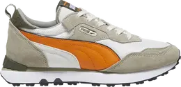 PUMA: Бежевые кроссовки  Rider
