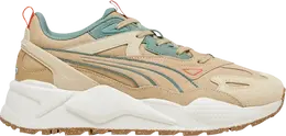 PUMA: Бежевые кроссовки  RS-X