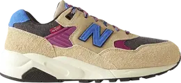 New Balance: Бежевые кроссовки 