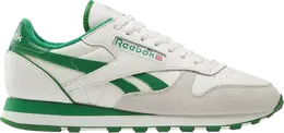 Reebok: Зелёные кроссовки  Classic Leather