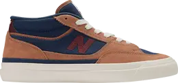 New Balance: Синие кроссовки 
