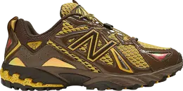 New Balance: Коричневые кроссовки 
