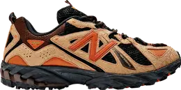 New Balance: Коричневые кроссовки 