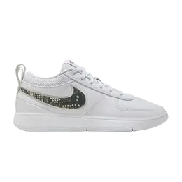 Nike: Белые кроссовки 