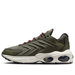 Nike: Зелёные кроссовки  Air Max