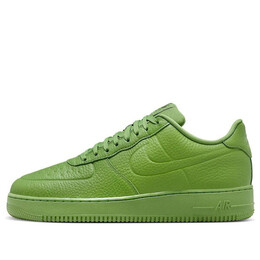 Nike: Зелёные кроссовки  Air Force 1