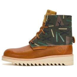 Timberland: Зелёные кроссовки 