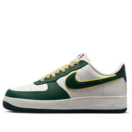 Nike: Зелёные кроссовки  Air Force 1 Low