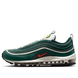 Nike: Зелёные кроссовки  Air Max 97