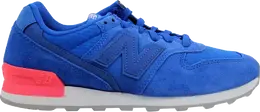 New Balance: Голубые кроссовки 