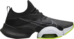 Nike: Чёрные кроссовки  Air Zoom