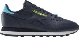 Reebok: Синие кроссовки  Classic Leather