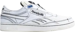 Reebok: Чёрные кроссовки  Club C 85