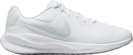 Nike: Белые кроссовки 