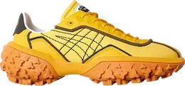Asics: Жёлтые кроссовки 