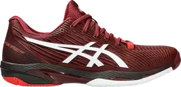 Asics: Красные кроссовки 