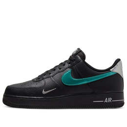 Nike: Чёрные кроссовки  Air Force 1