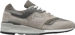 New Balance: Серые кроссовки  997