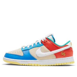 Nike: Синие кроссовки  Dunk Low