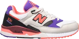 New Balance: Серые кроссовки  530