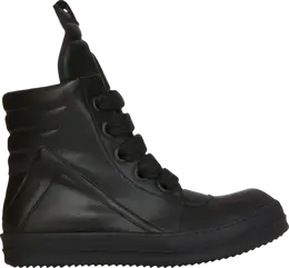 Rick Owens: Чёрные кроссовки  Geobasket