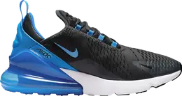 Nike: Голубые кроссовки  Air Max 270