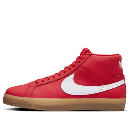 Nike: Оранжевые кроссовки  SB Blazer Mid