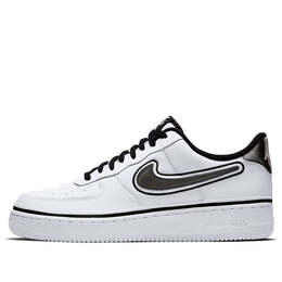 Nike: Чёрные кроссовки  Air Force 1