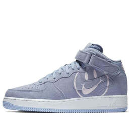 Nike: Фиолетовые кроссовки  Air Force 1