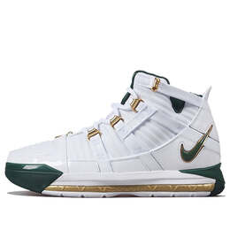 Nike: Белые кроссовки  Zoom Lebron 3 QS