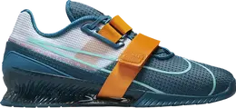 Nike: Синие кроссовки 