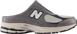New Balance: Тёмные кроссовки  2002R